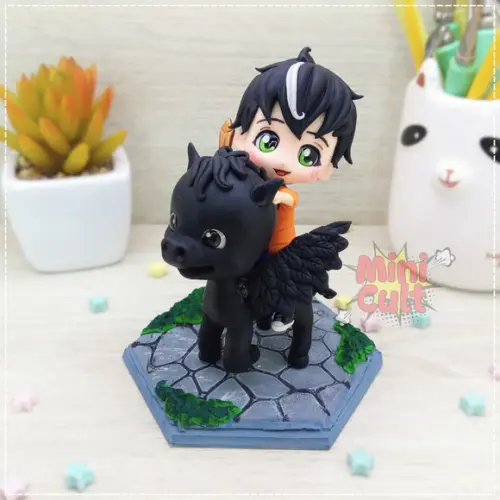 Mini Cult Percy Jackson e Blackjack - Percy Jackson e os Olimpianos