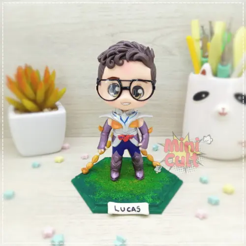 Mini Cult Personalizado Cosplayer - Ikki de Fênix