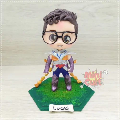 Mini Cult Personalizado Cosplayer - Ikki de Fênix