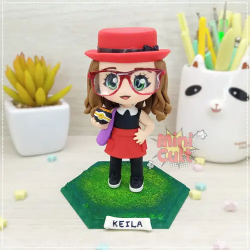 Mini Cult Personalizado Cosplayer - Serena (pokémon)