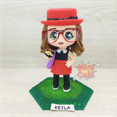 Mini Cult Personalizado Cosplayer - Serena (pokémon)
