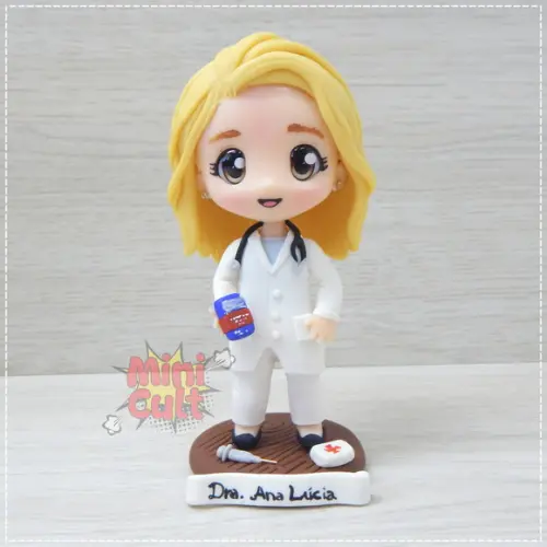 Mini Cult Personalizado Profissões / Médica