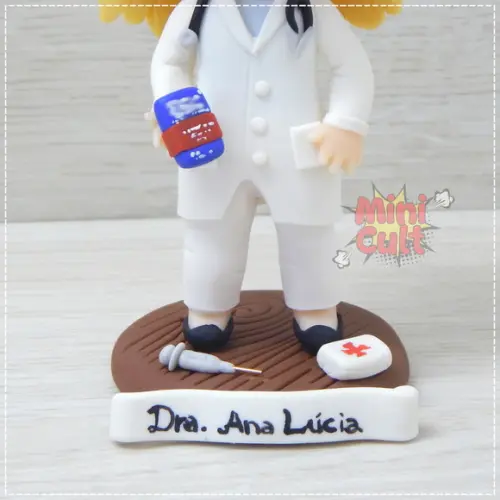 Mini Cult Personalizado Profissões / Médica