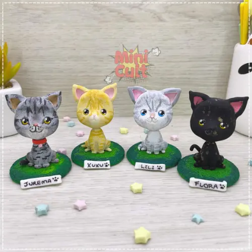 Mini Cult Pet Personalizado - Gatinho