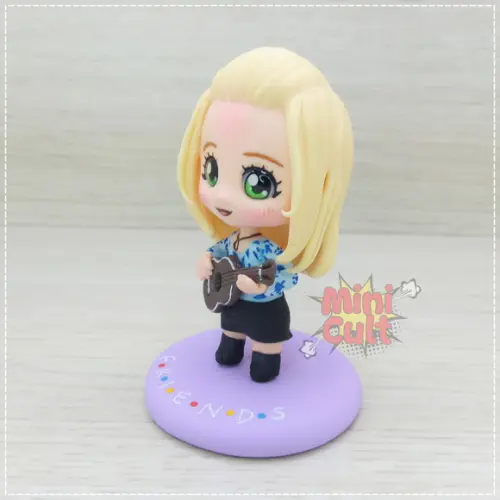 Mini Cult Phoebe Buffay com Violão - Friends (mod. 02)