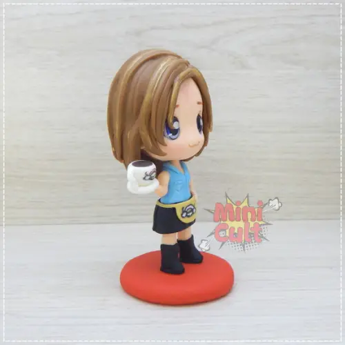 Mini Cult Rachel Green Servindo Café - Friends