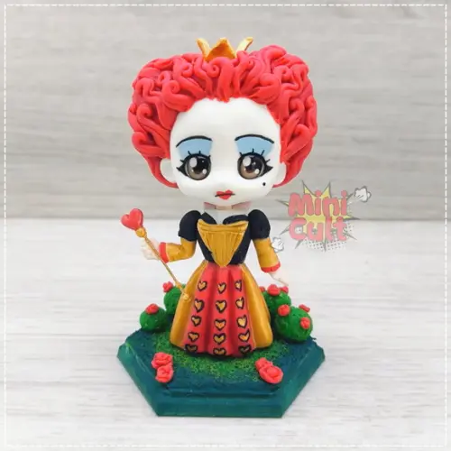 Mini Cult Rainha de Copas - Alice no País das Maravilhas (Tim Bu