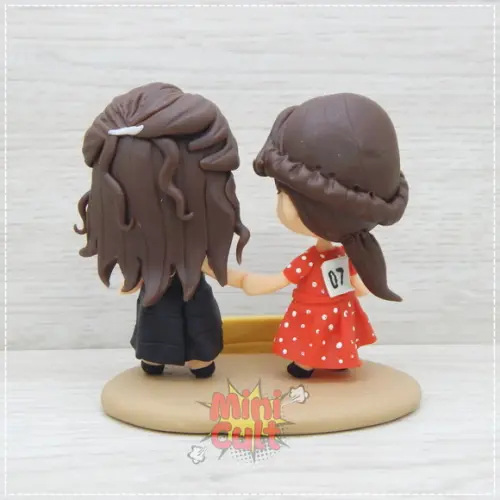 Mini Cult Rory e Lorelai Gilmore na Maratona de Dança