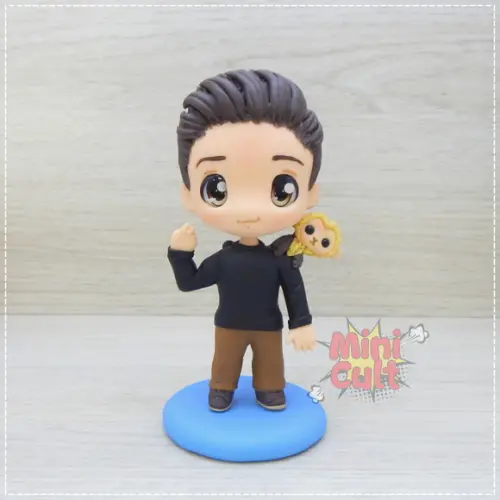 Mini Cult Ross Geller e Marcel - Friends