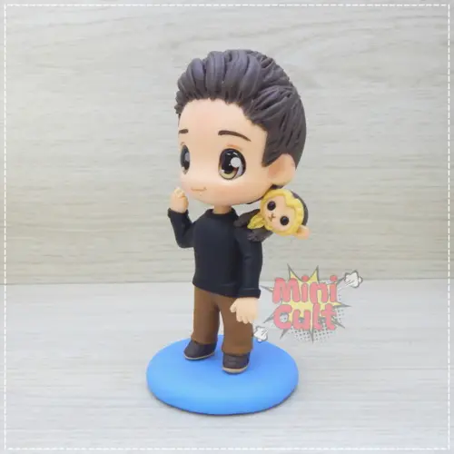 Mini Cult Ross Geller e Marcel - Friends