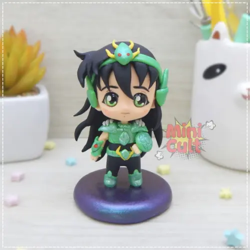 Mini Cult Shiryu de Dragão - Cavaleiros do Zodíaco