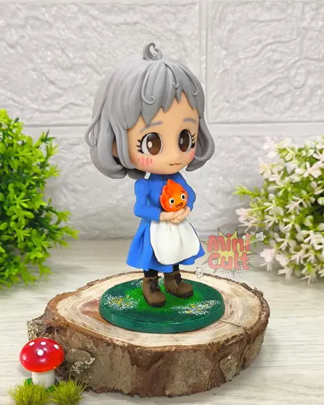 Mini Cult Sophie e Calcifer - o Castelo Animado