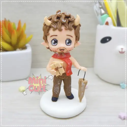 Mini Cult Sr. Tumnus - as Crônicas de Nárnia