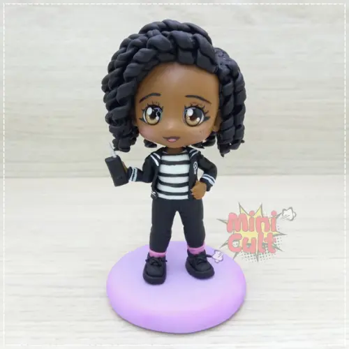 Mini Cult Tiffany Quilkin com Walkie-talkie - Paper Girls