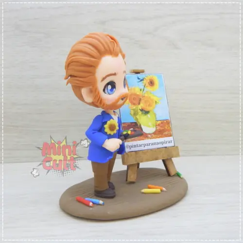 Mini Cult Vincent Van Gogh + Cavalete