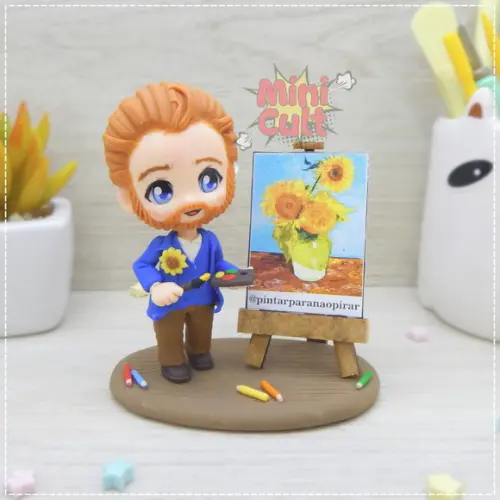 Mini Cult Vincent Van Gogh + Cavalete