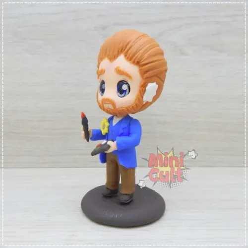 Mini Cult Vincent Van Gogh com Pincel e Godê