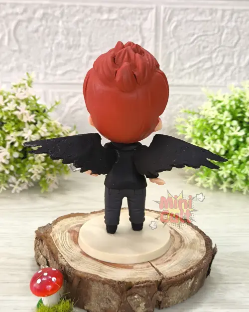 Mini Cult Crowley com Asas - Good Omens
