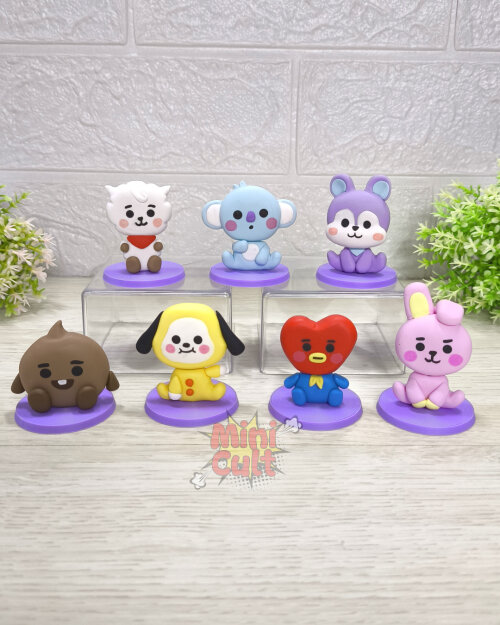 Kit Fofitos Kawaii BT21