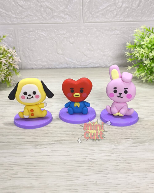 Kit Fofitos Kawaii BT21