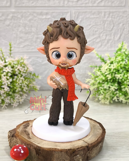 Mini Cult Sr. Tumnus - as Crônicas de Nárnia
