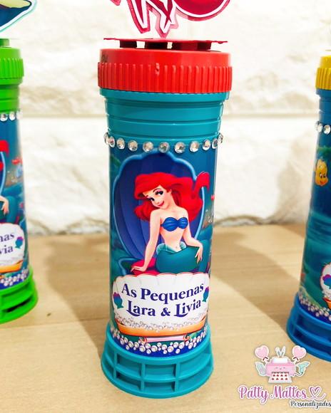 Bolha de Sabão Personalizada Fundo do Mar