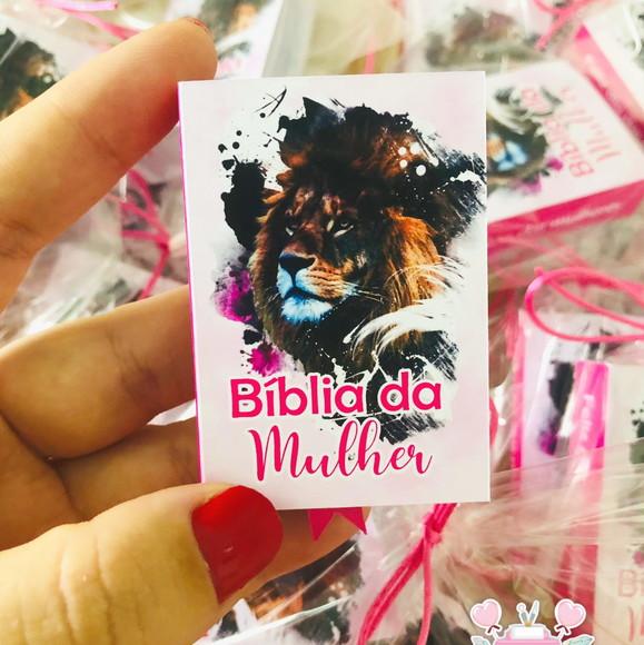 Lembrancinha Bíblia da Mulher