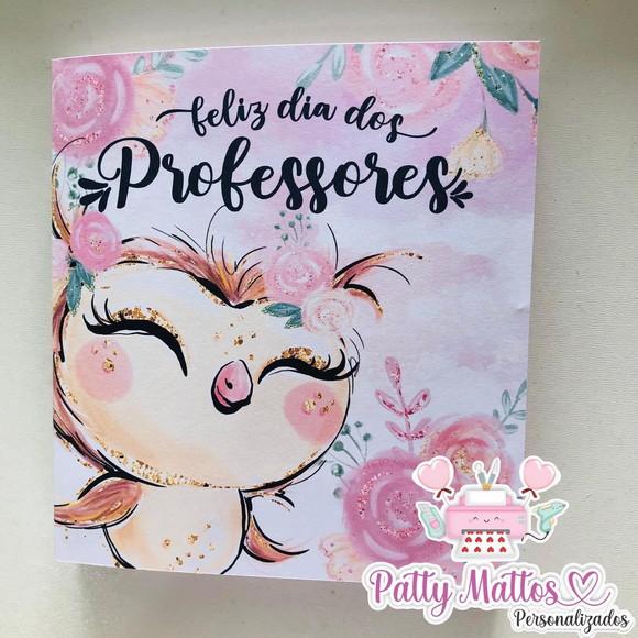 Lembrancinha Dia dos Professores - Caixa Talento e Prestigio