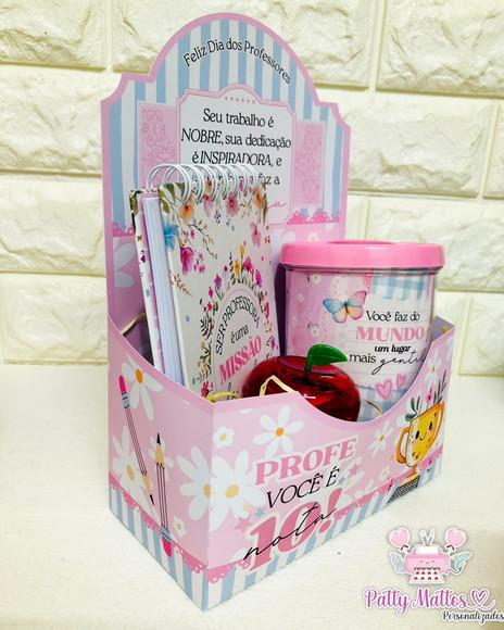 Lembrancinha Dia dos Professores - Kit Caixa Envelope