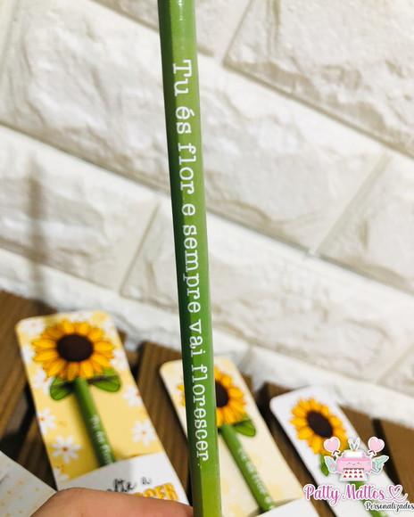 Lembrancinha Setembro Amarelo - Card com Lápis