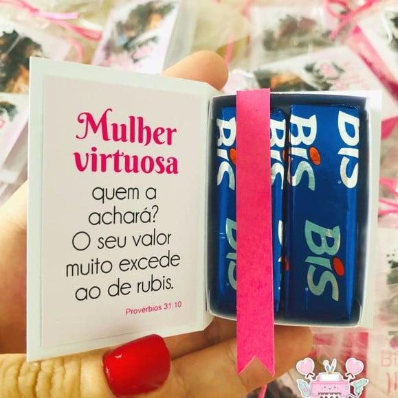 Lembrancinha Bíblia da Mulher