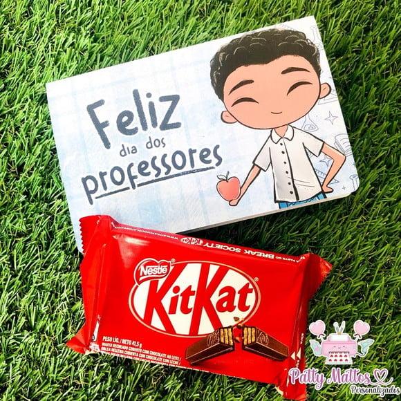 Lembrancinha Dia dos Professores - Caixa Kitkat