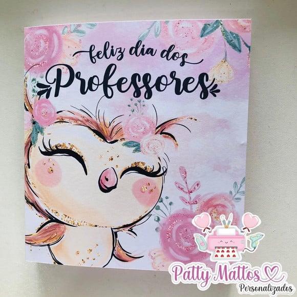 Lembrancinha Dia dos Professores - Caixa Talento e Prestigio