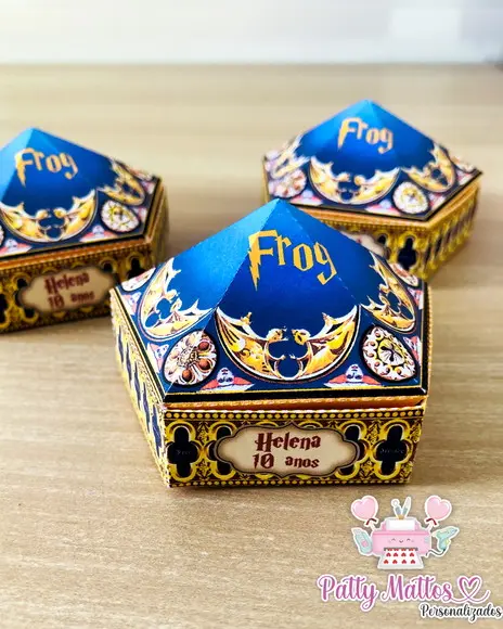 Caixa Frog Harry Potter