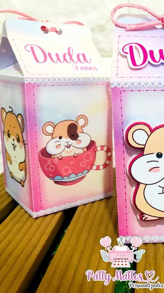 Caixa Milk Hamster