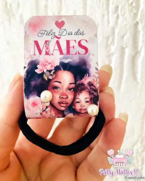 Lembrancinha Dia das Mães -brinco e Xuxinha