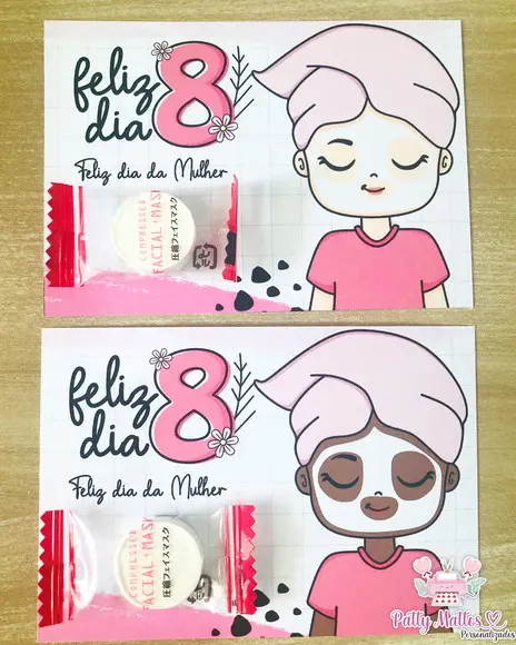 Lembrancinha Dia das Mulheres