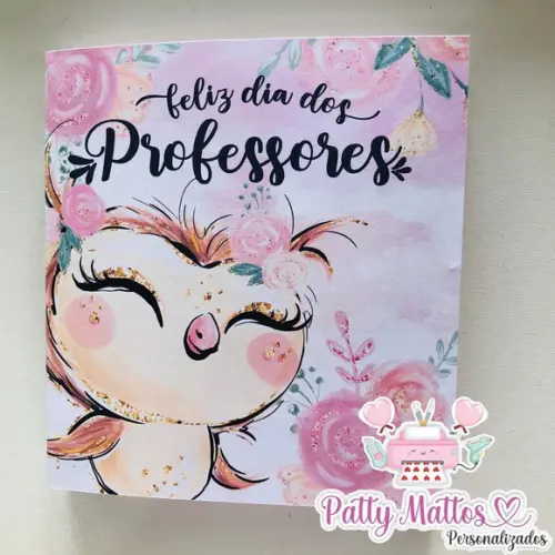 Lembrancinha Dia dos Professores - Caixa Talento e Prestigio