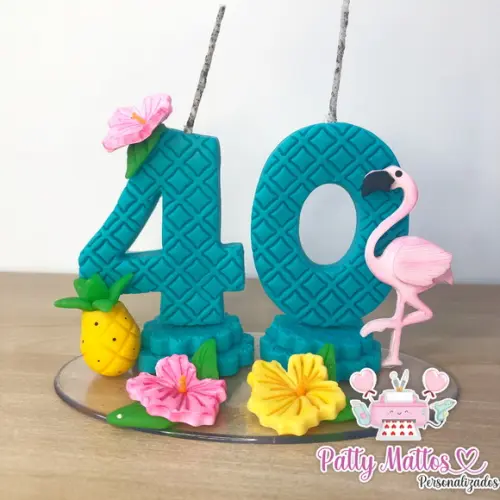 Vela de Biscuit Tropical