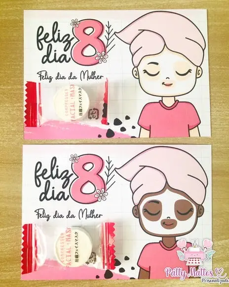 Lembrancinha Dia das Mulheres