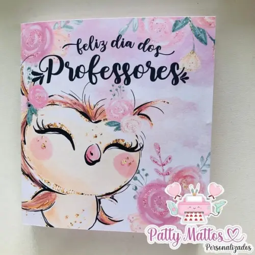 Lembrancinha Dia dos Professores - Caixa Talento e Prestigio