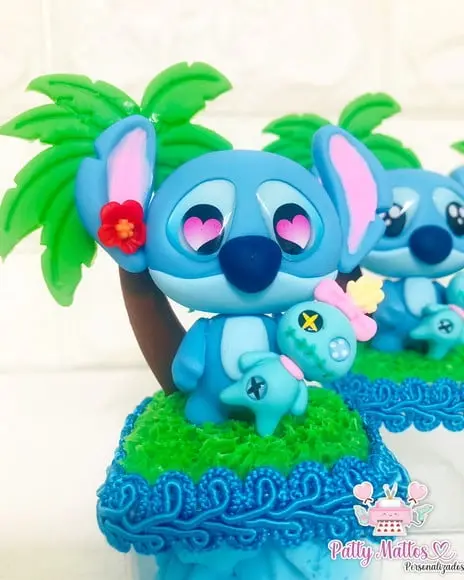 Lembrancinha Stitch- Caixa Acrílica