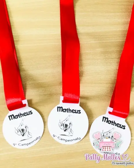 Medalha Personalizada de Papel