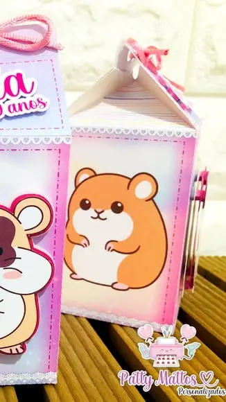 Caixa Milk Hamster
