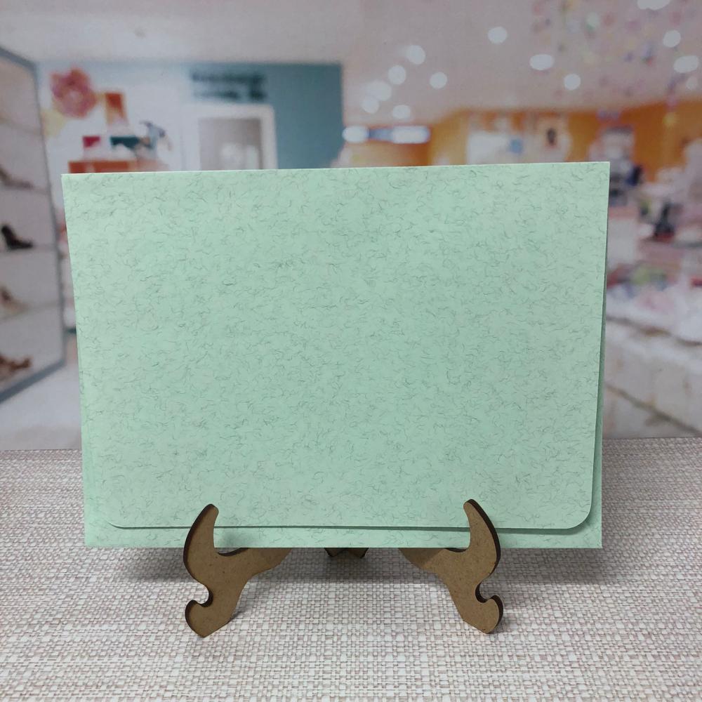 Envelope Janela Texturizado Menta 21,5 x 15,5cm (20un)