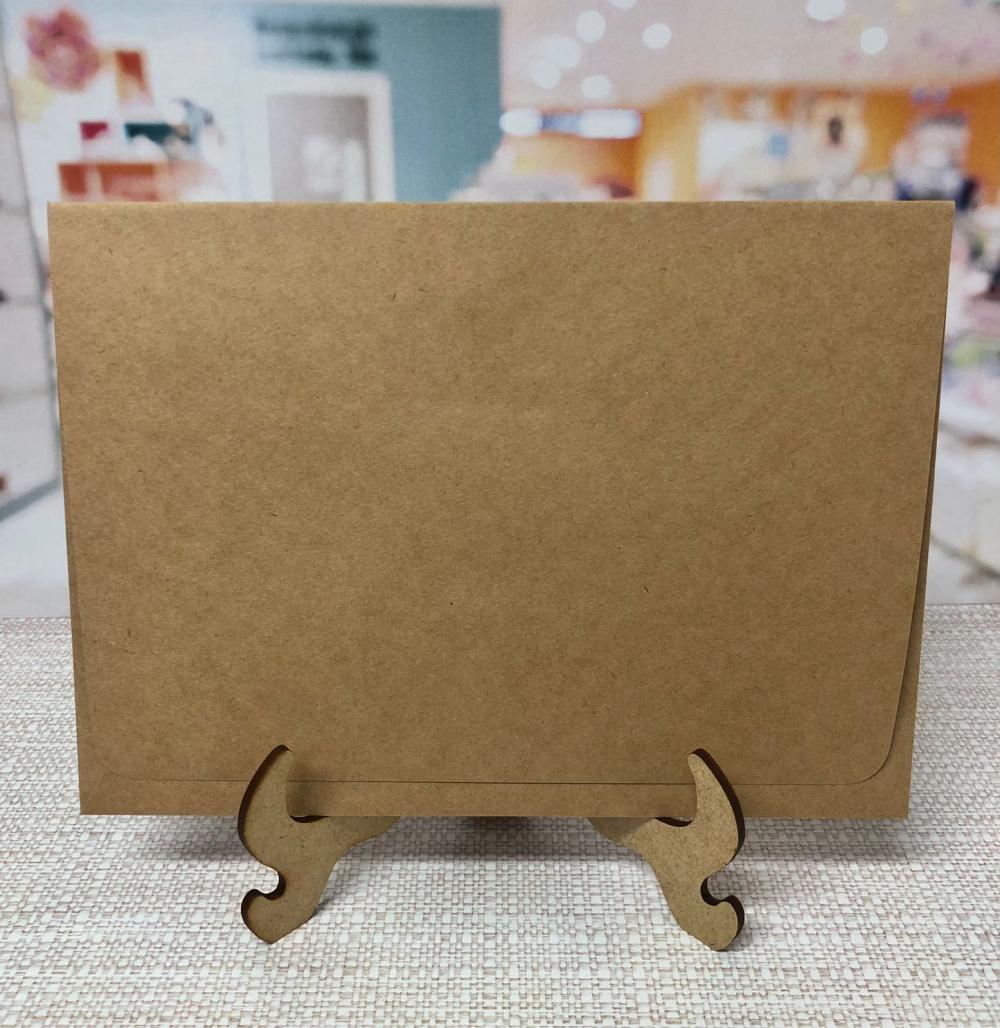 Envelope Janela 21,5 X15,5cm Kraft (25un)