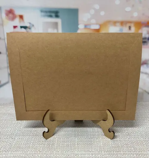 Envelope Janela 21,5 X15,5cm Kraft (25un)