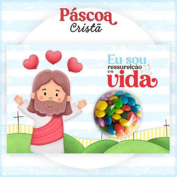 12 Card com Confete de Páscoa