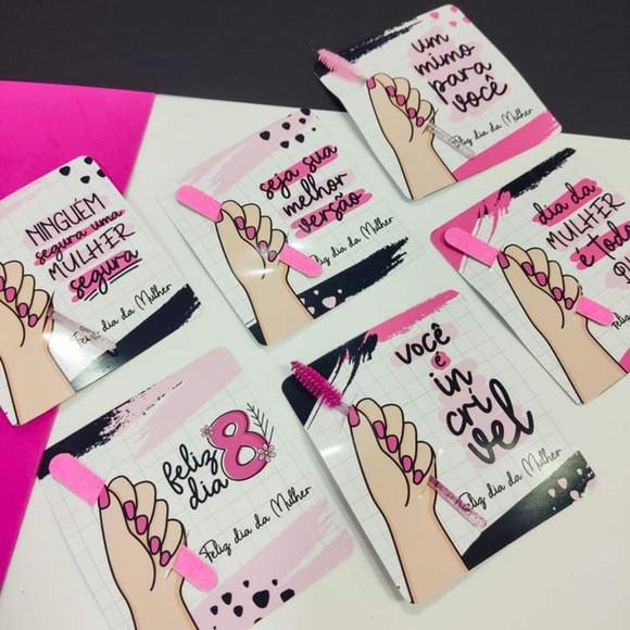 15 Card com Mini Lixa