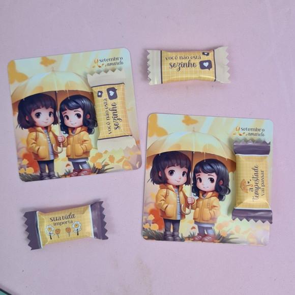 20 Card com Bala Setembro Amarelo
